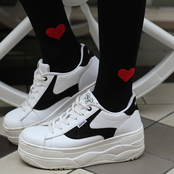 Chaussette Parisienne - Chaussette Cœur