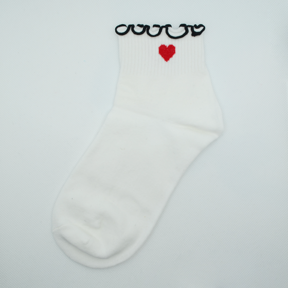 Chaussette Parisienne - Chaussette Cœurs