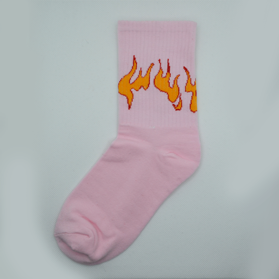 Chaussette Parisienne - Chaussette Flamme