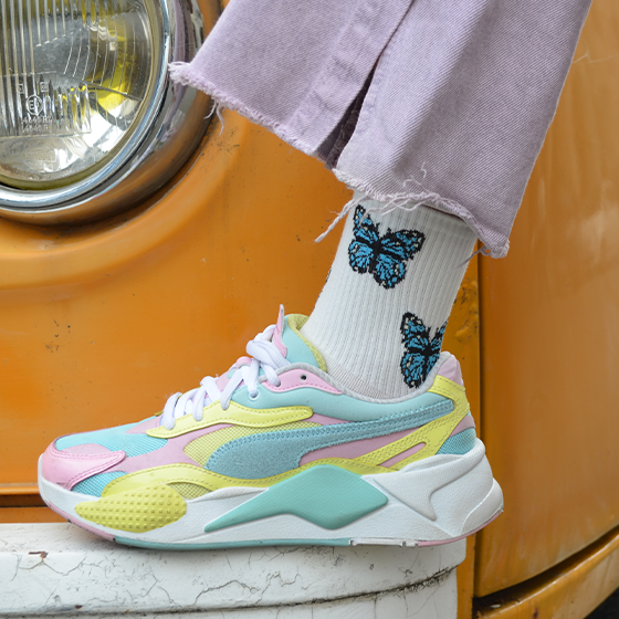 Chaussette Parisienne - Chaussette Papillon