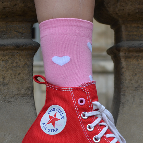 Chaussettes Love Rose